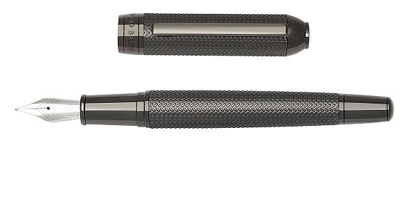 Hugo Boss Elemental Gunmetal Fountain pen - Vulpen / Fountain pen